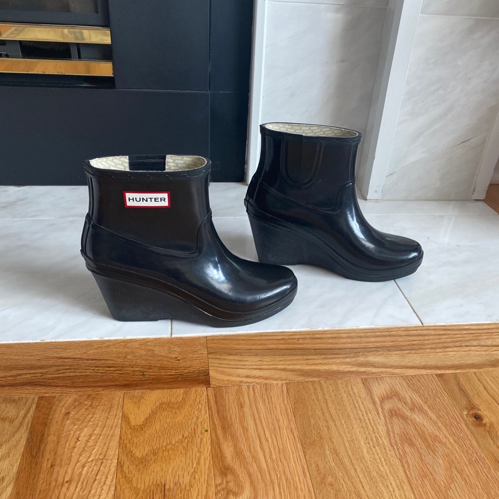 Hunter Wedge Booties